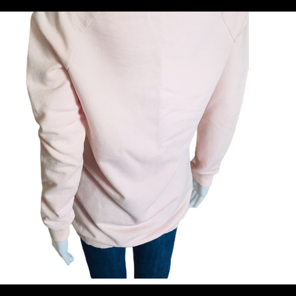 H&M Basic Long Sleeve Sweater/Pullover With Scoop Neck Blush Pink Size Small - Picture 8 of 15